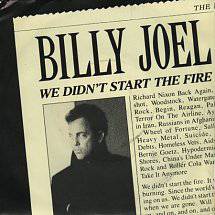 Billy Joel : We Didn't Start the Fire